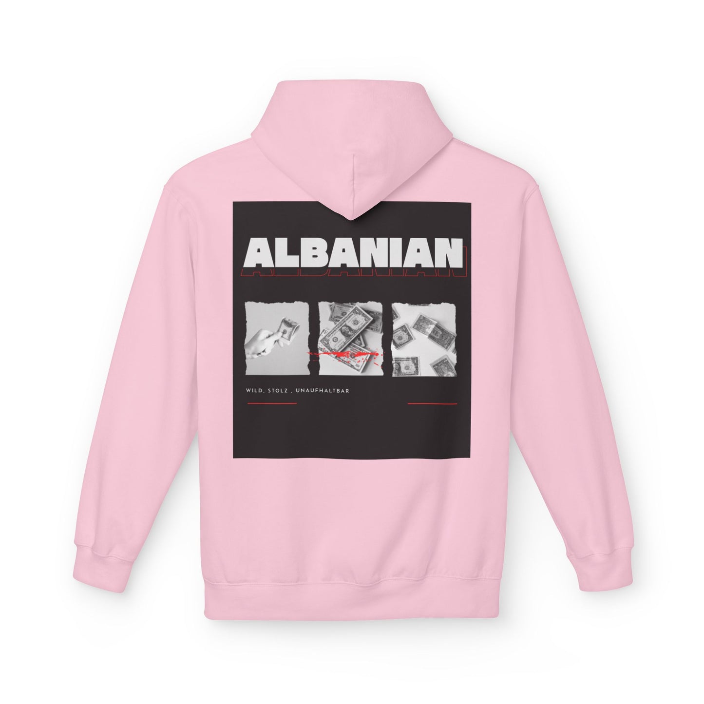 Albanian Money Unisex Midweight Fleece Hoodie