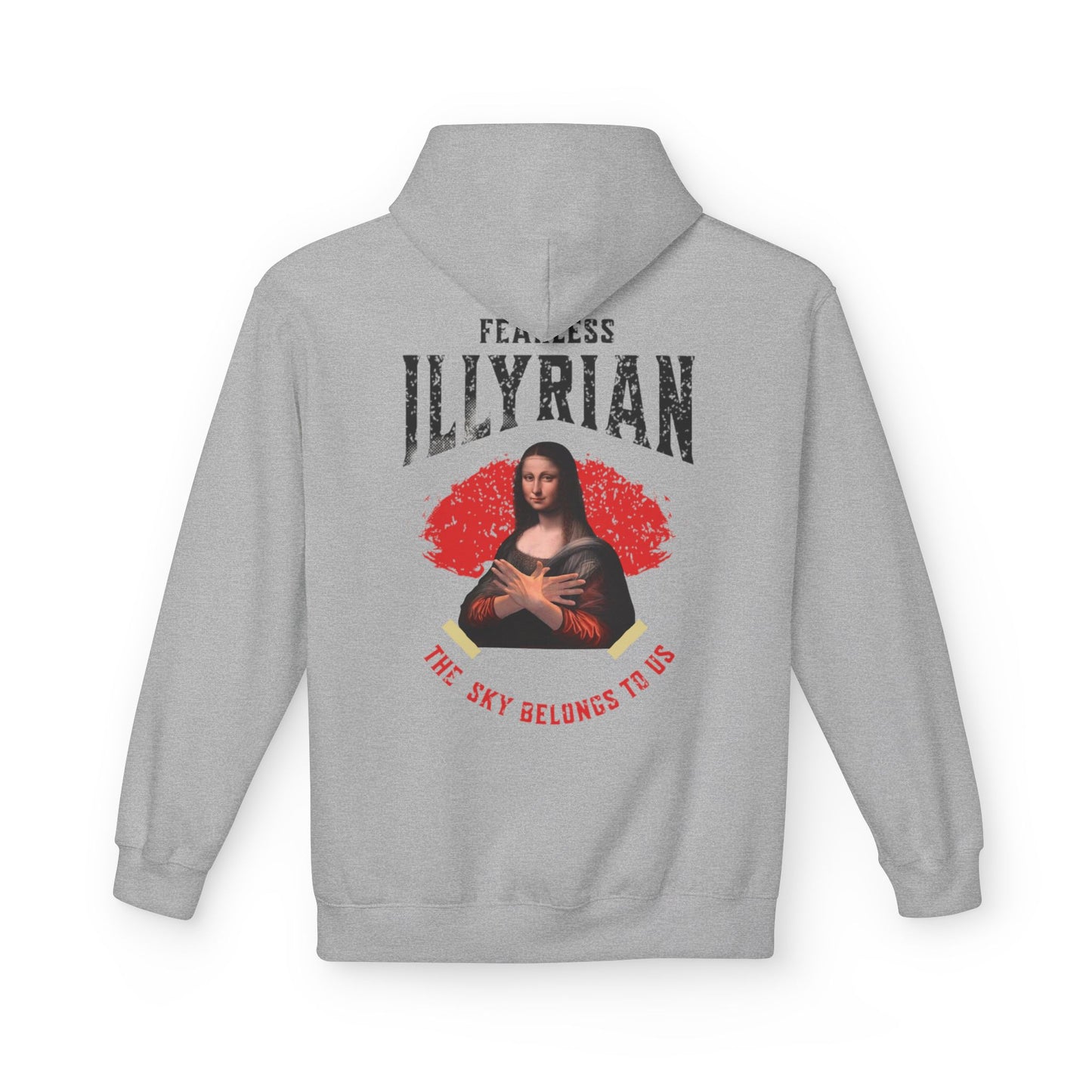Illyrian Mona Lisa Unisex Midweight Fleece Hoodie