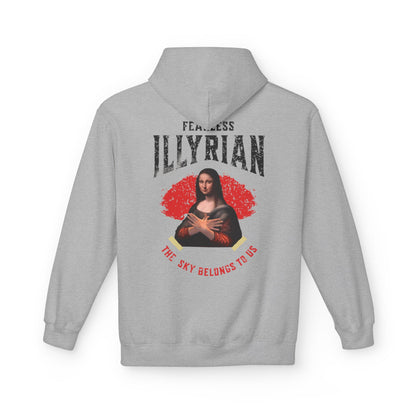 Illyrian Mona Lisa Unisex Midweight Fleece Hoodie