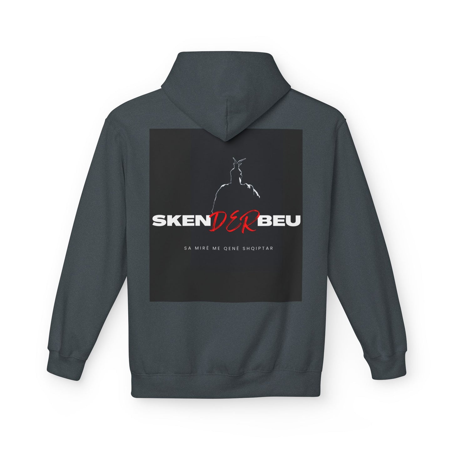Skenderbeu Unisex Midweight Fleece Hoodie