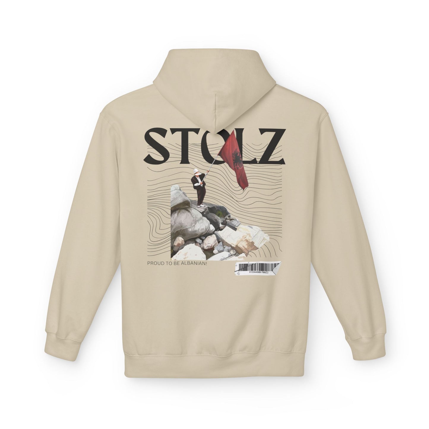 Stolz Albo Unisex Midweight Fleece Hoodie