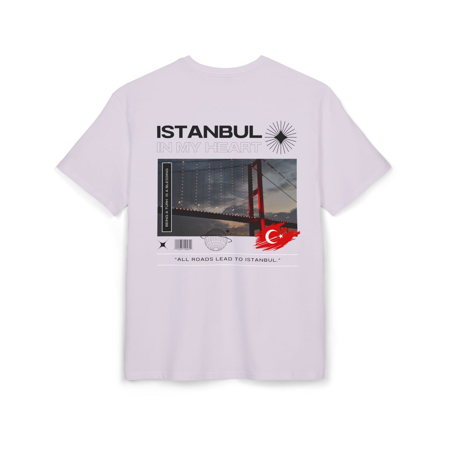 Istanbul Unisex Heavy Oversize T-Shirt