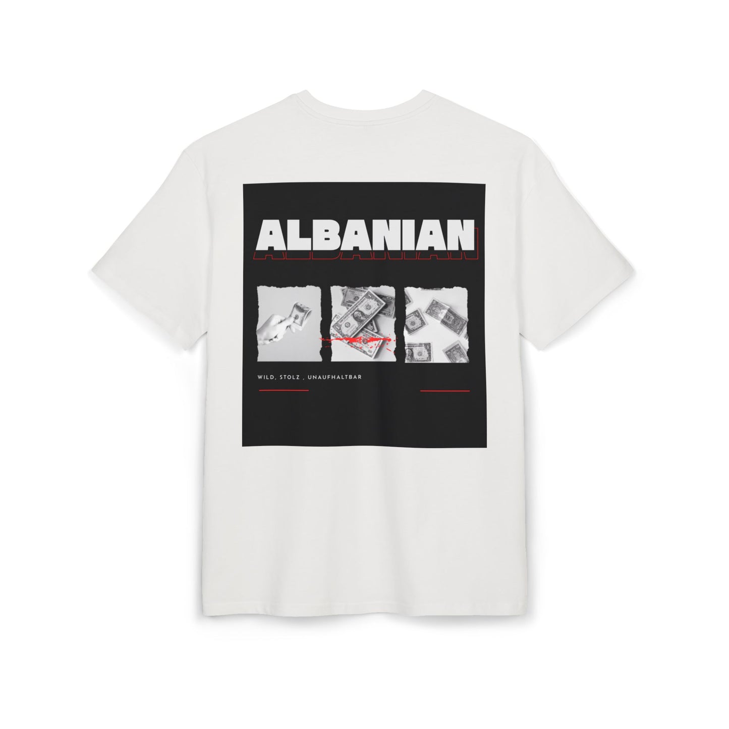 Albanian Money Unisex Heavy Oversize T-Shirt