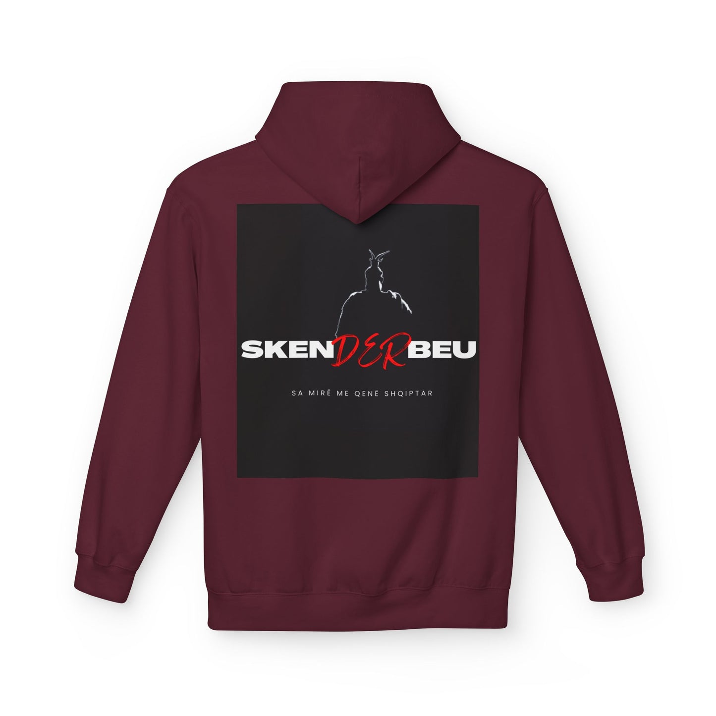 Skenderbeu Unisex Midweight Fleece Hoodie