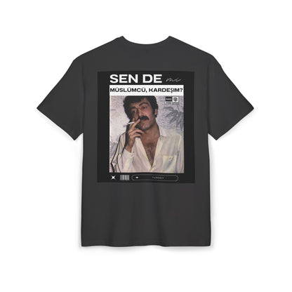 Müslüm Gürses Unisex Heavy Oversize T-Shirt
