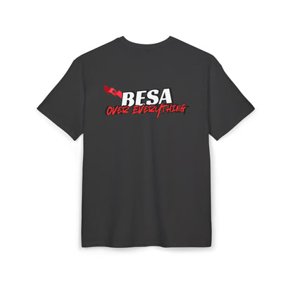 Besa Over Everything Unisex Heavy Oversize T-Shirt
