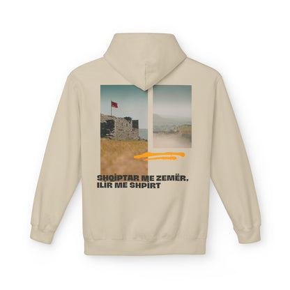 Albanian Land Unisex Midweight Fleece Hoodie