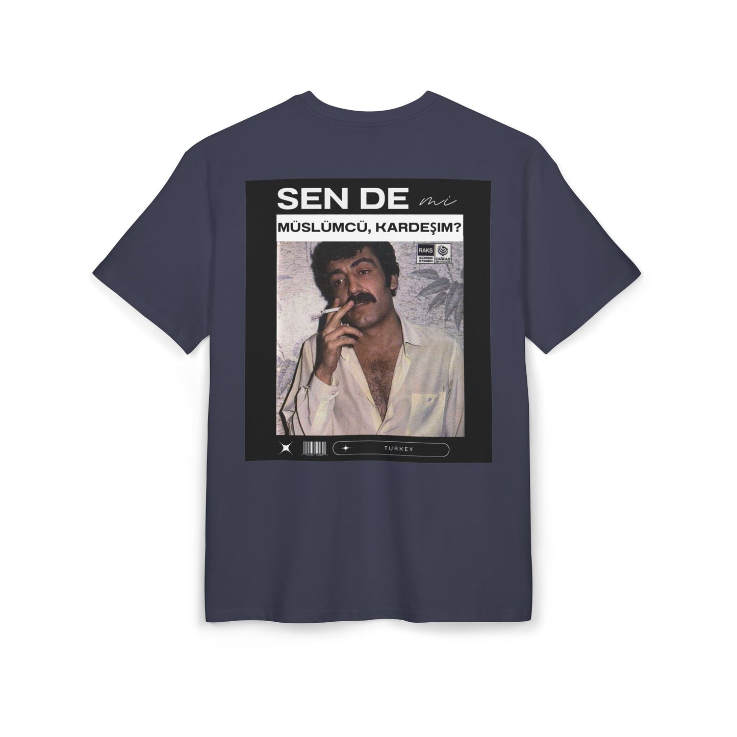 Müslüm Gürses Unisex Heavy Oversize T-Shirt
