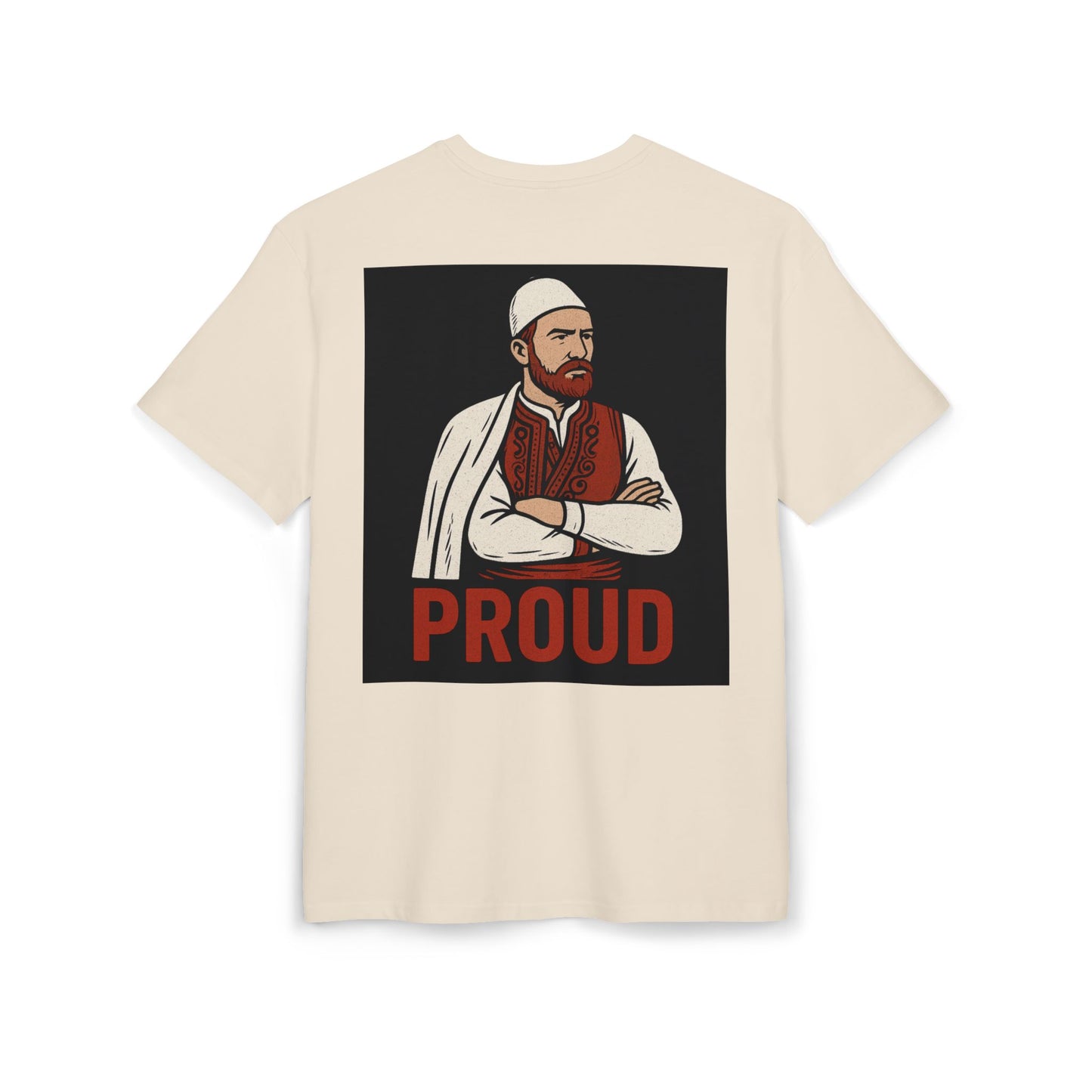 Traditional Albo Unisex Heavy Oversize T-Shirt