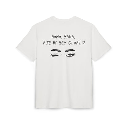 Lyrics Unisex Heavy Oversize T-Shirt