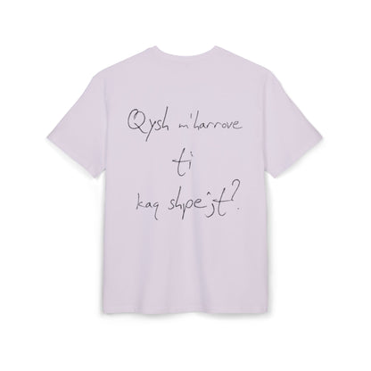 Lyrics Unisex Heavy Oversize T-Shirt