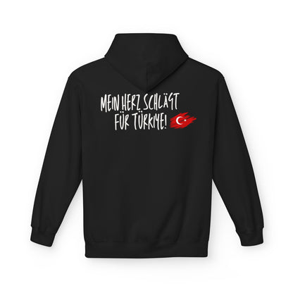 Proud Turkish Unisex Midweight Fleece Hoodie