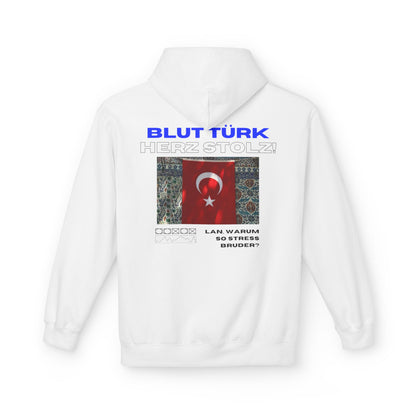 Blut Türk Unisex Midweight Fleece Hoodie