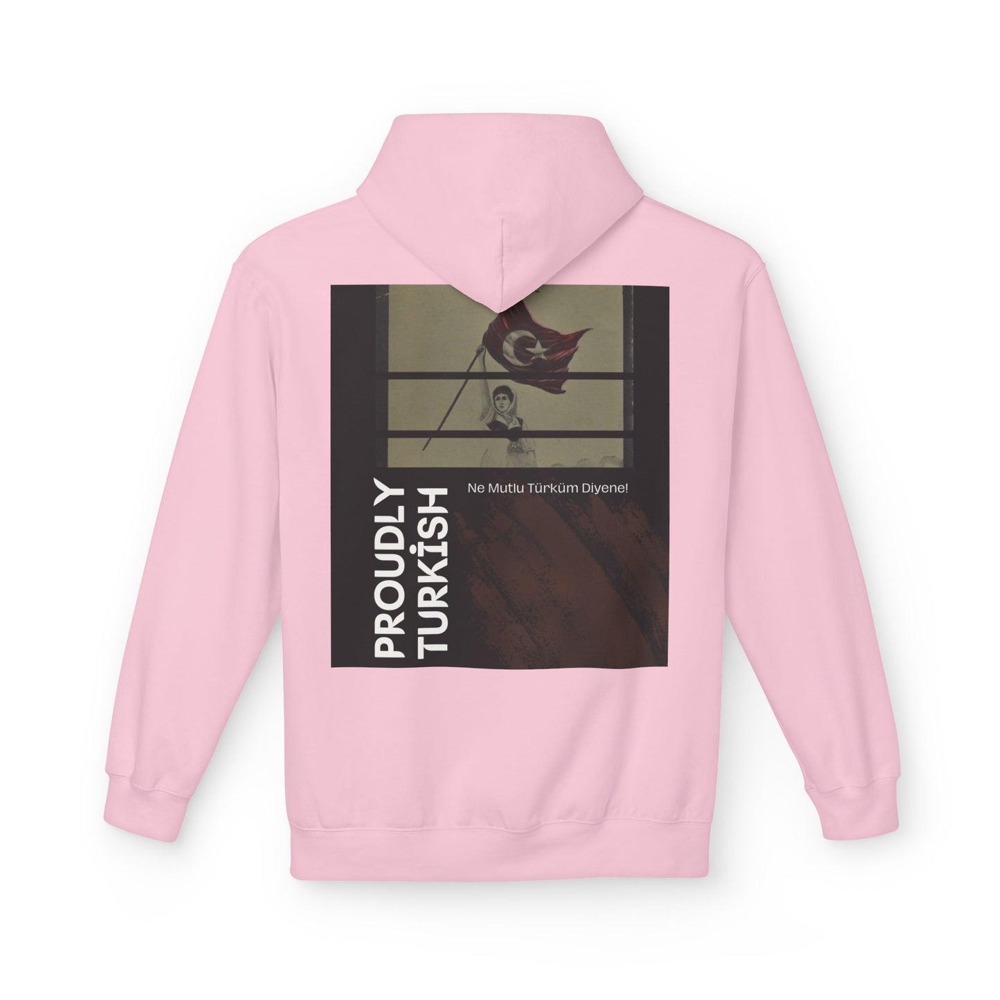 Proudly Turkish Unisex Midweight Fleece Hoodie