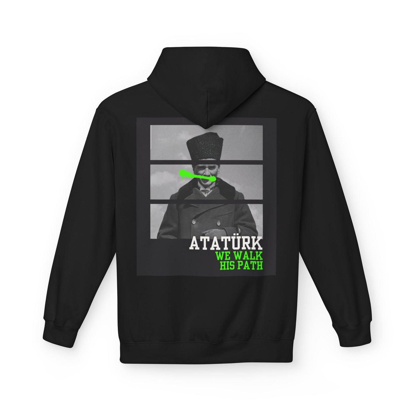Atatürk Unisex Midweight Fleece Hoodie