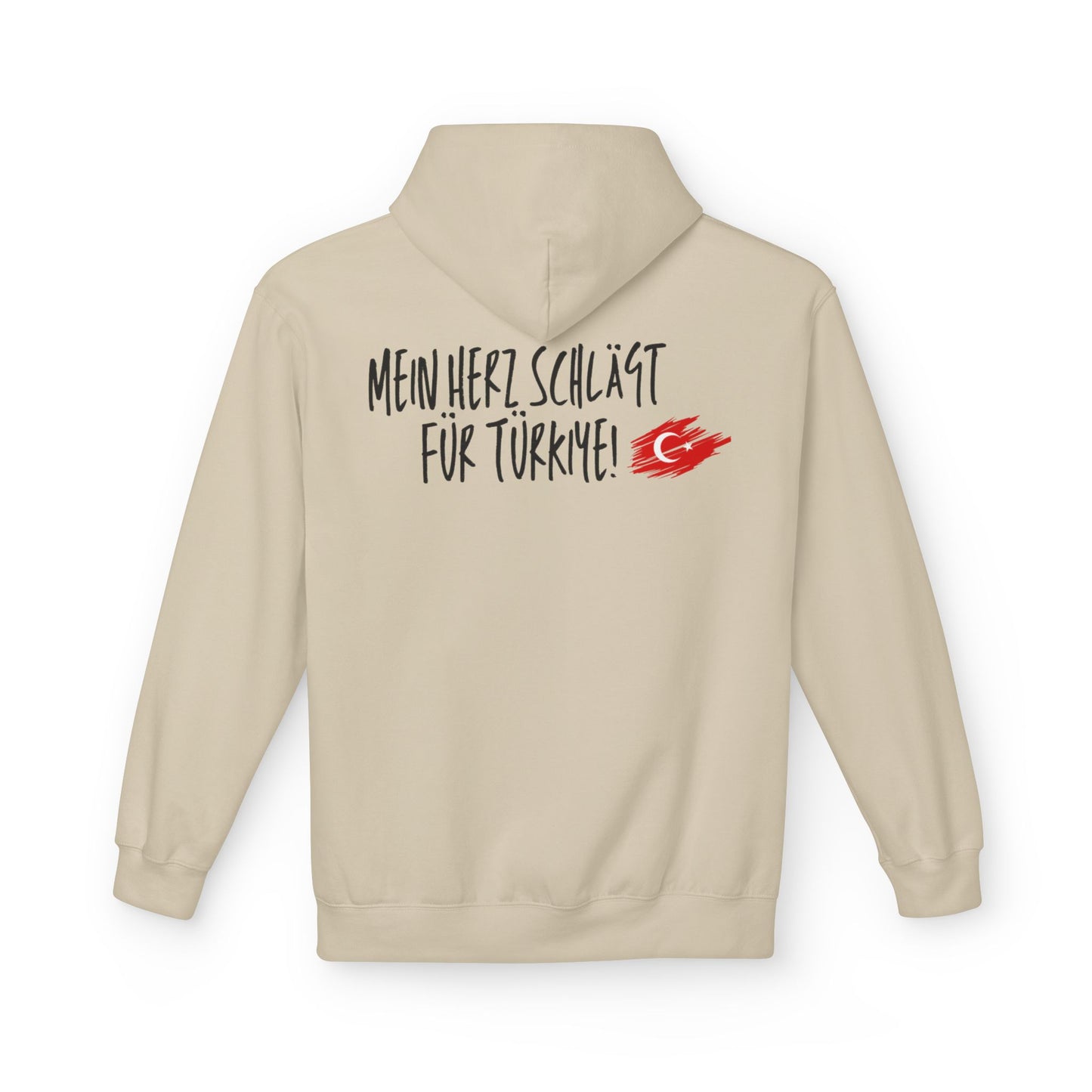 Proud Turkish Unisex Midweight Fleece Hoodie