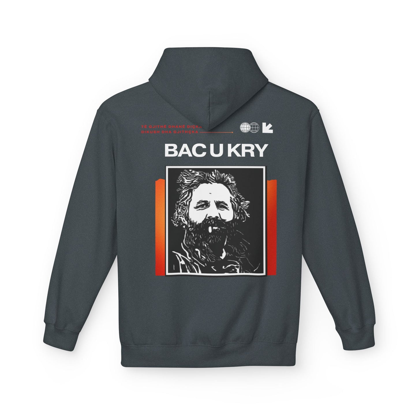 Adem Jashari Unisex Midweight Fleece Hoodie