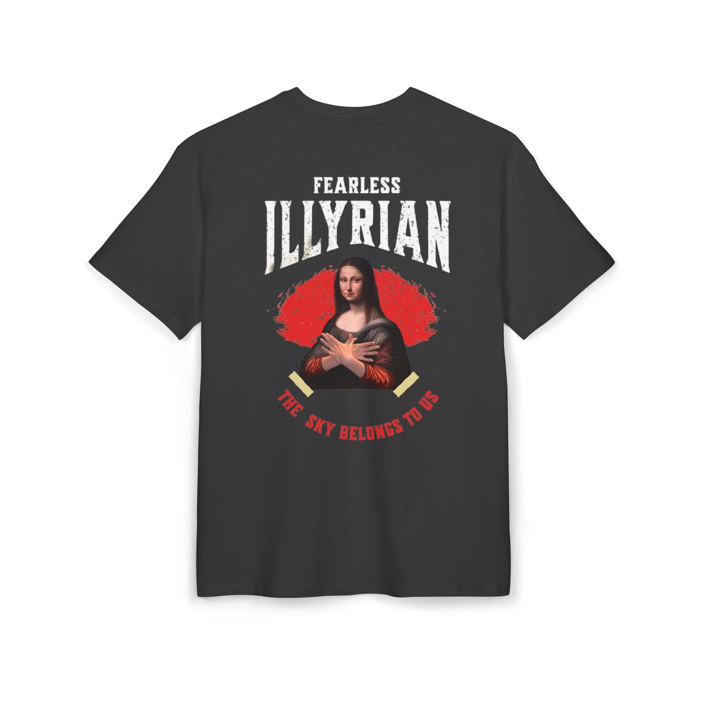 Illyrian Mona Lisa Unisex Oversize T-Shirt