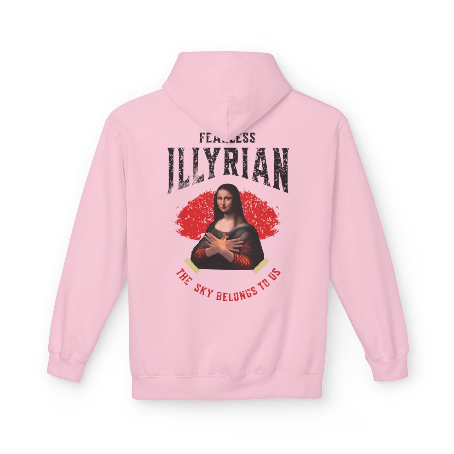 Illyrian Mona Lisa Unisex Midweight Fleece Hoodie