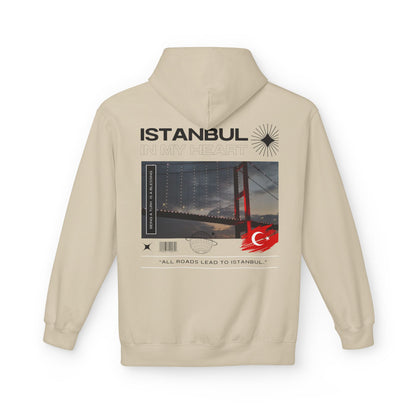 Istanbul Unisex Midweight Fleece Hoodie