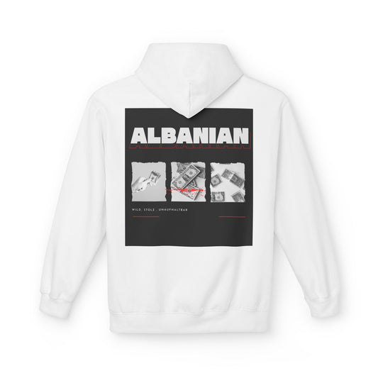 Albanian Money Unisex Midweight Fleece Hoodie