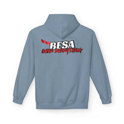 Besa Over Everything Unisex Midweight Fleece Hoodie
