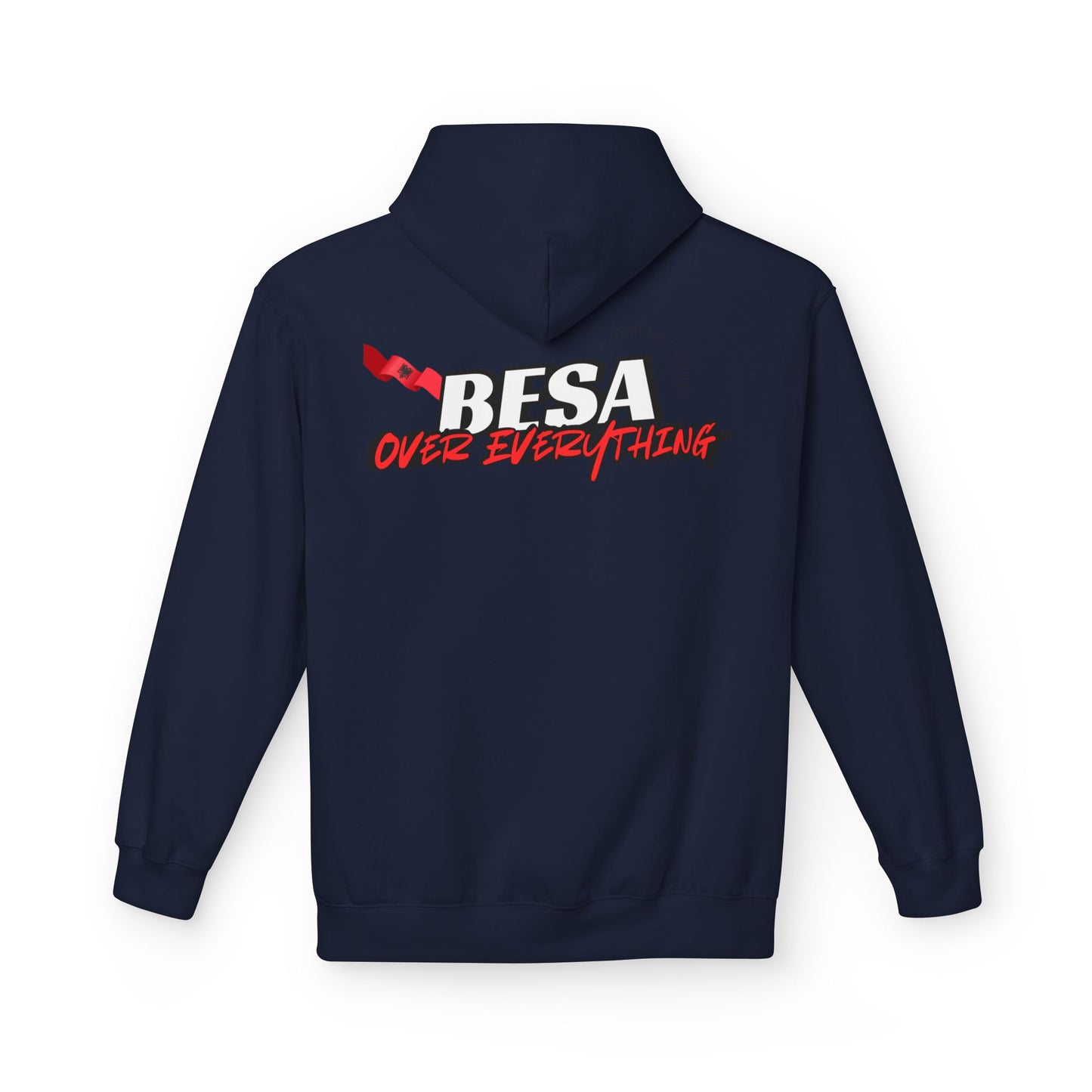 Besa Over Everything Unisex Midweight Fleece Hoodie