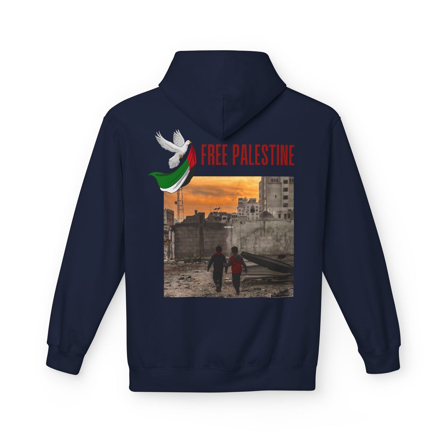 Free Palestine Unisex Midweight Fleece Hoodie