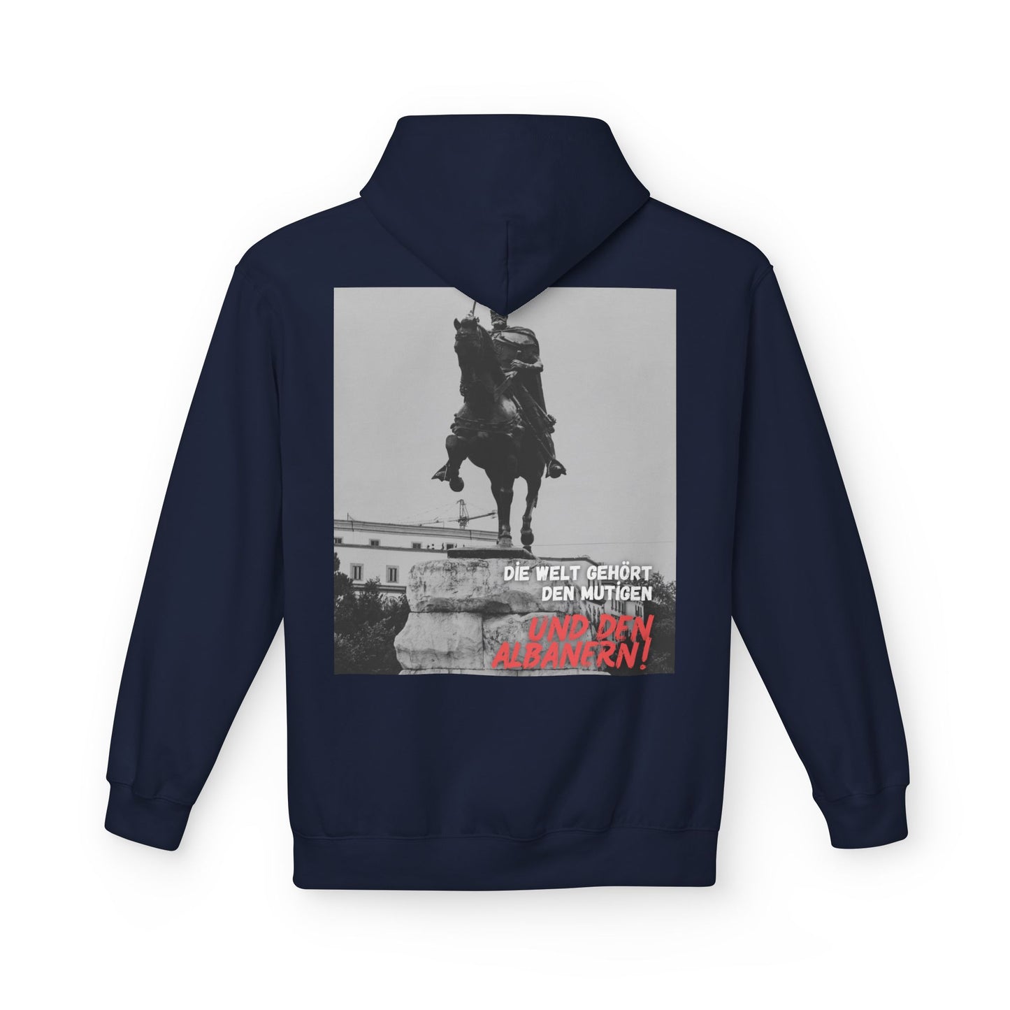 Skenderbeu Unisex Midweight Fleece Hoodie