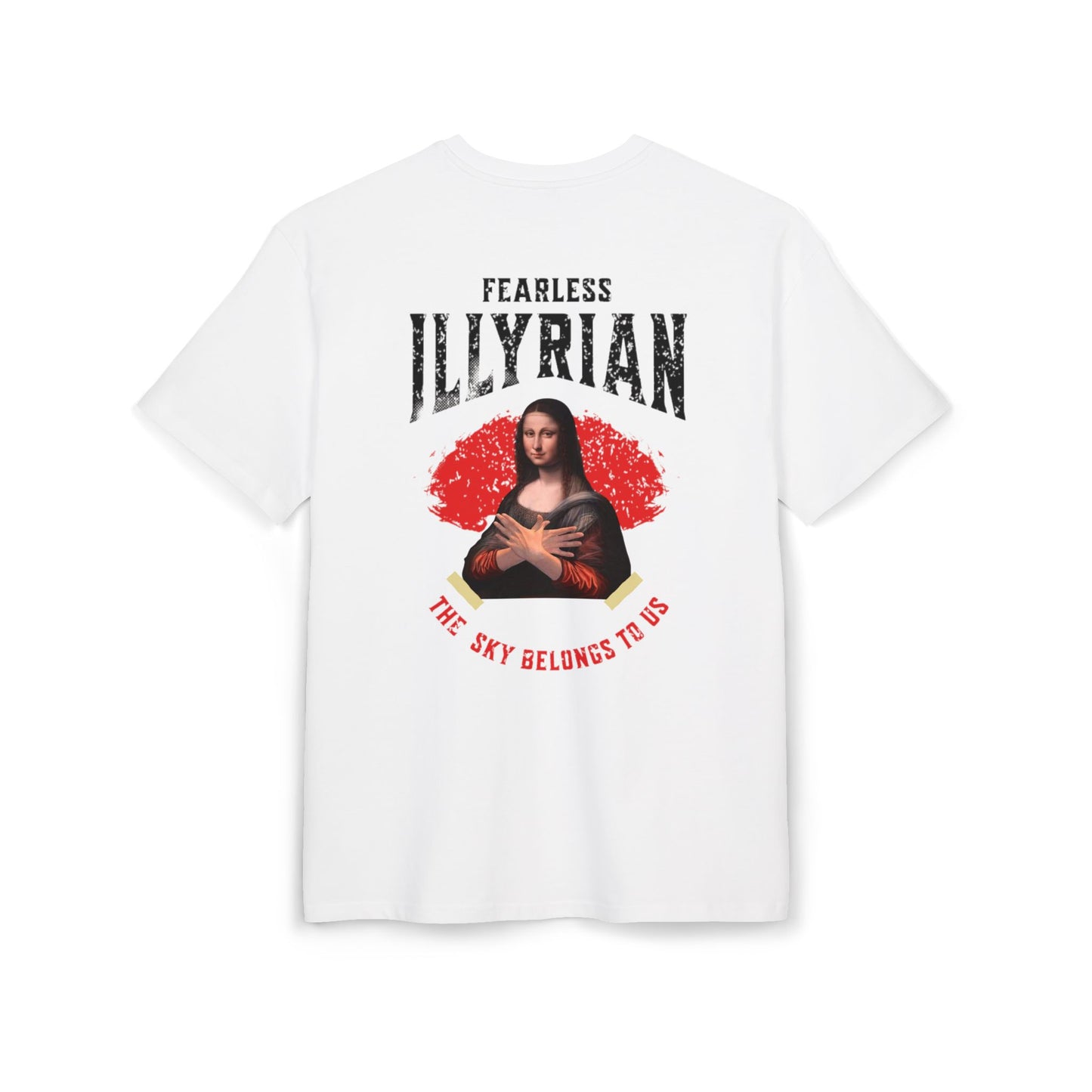 Illyrian Mona Lisa Unisex Oversize T-Shirt