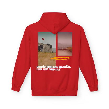 Albanian Land Unisex Midweight Fleece Hoodie
