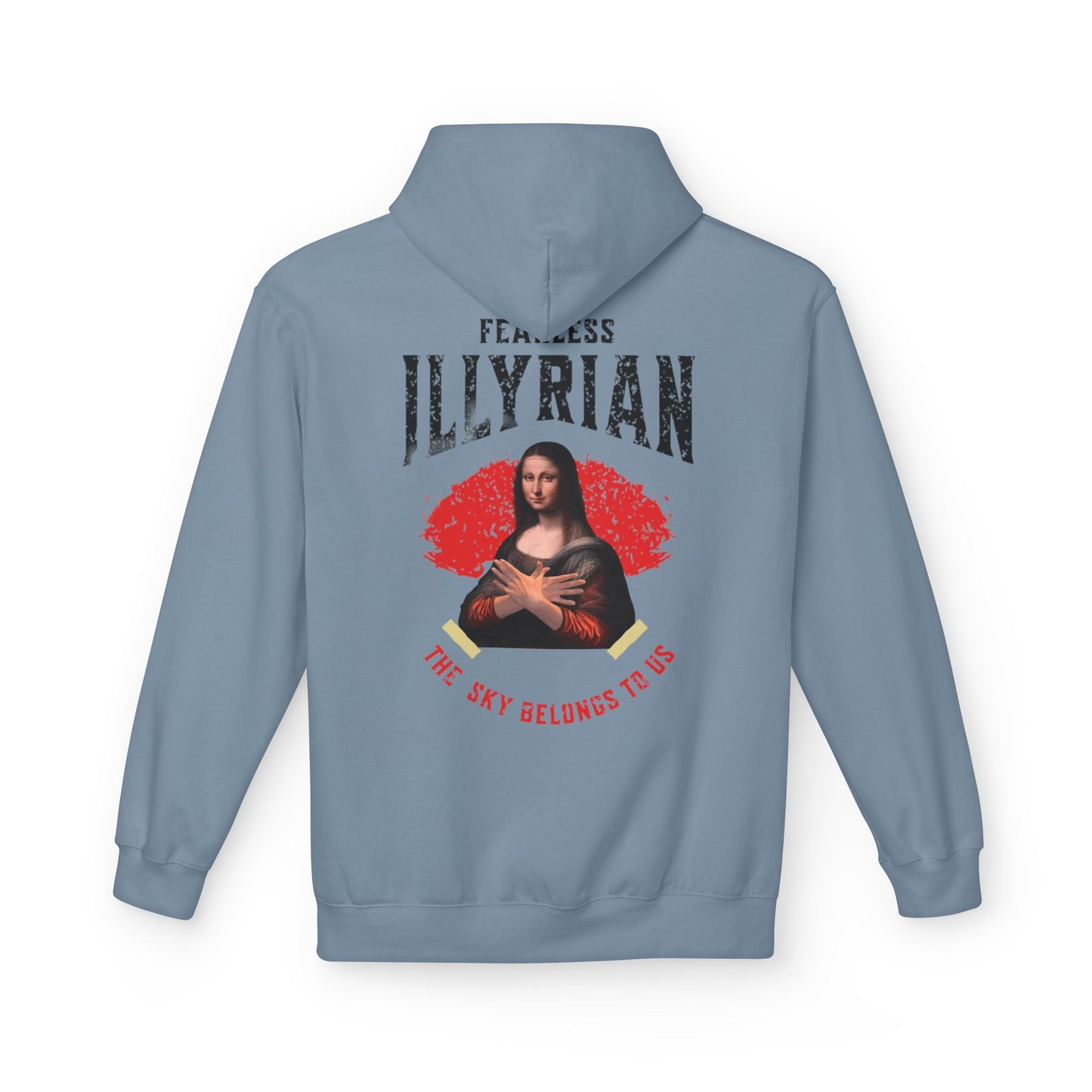 Illyrian Mona Lisa Unisex Midweight Fleece Hoodie