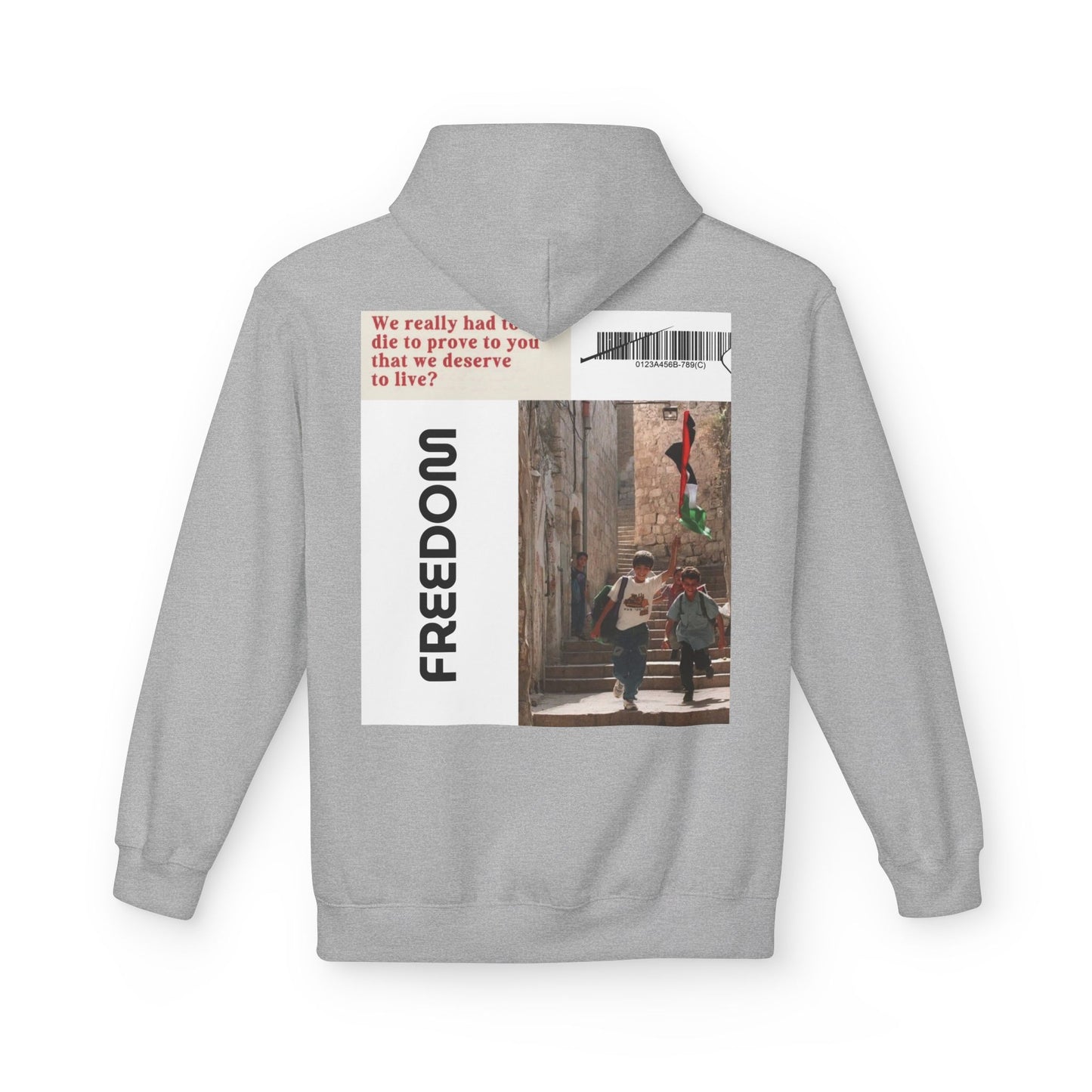 Palestine Freedom Unisex Midweight Fleece Hoodie