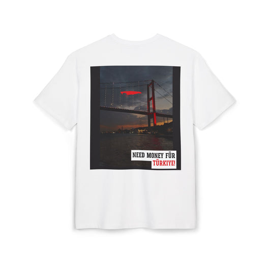 Need Money Für Türkyie Unisex Heavy Oversize T-Shirt