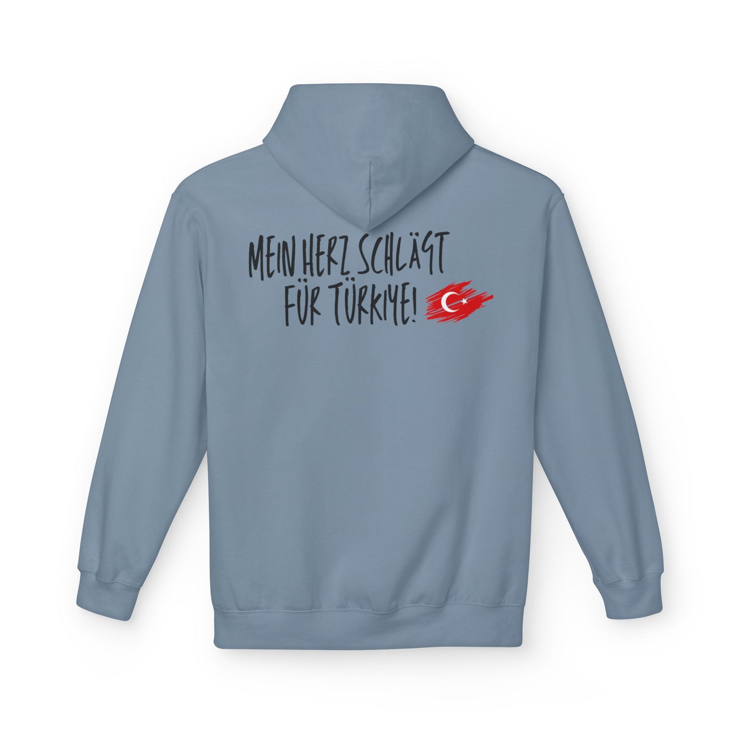 Proud Turkish Unisex Midweight Fleece Hoodie