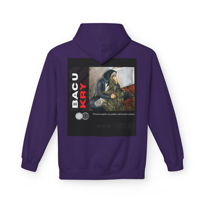 Bac U Kry Unisex Midweight Fleece Hoodie