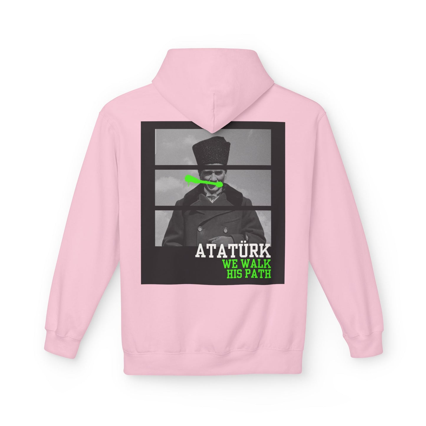Atatürk Unisex Midweight Fleece Hoodie