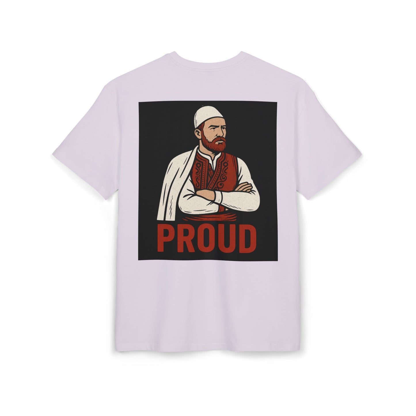 Traditional Albo Unisex Heavy Oversize T-Shirt