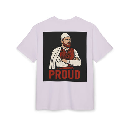Traditional Albo Unisex Heavy Oversize T-Shirt