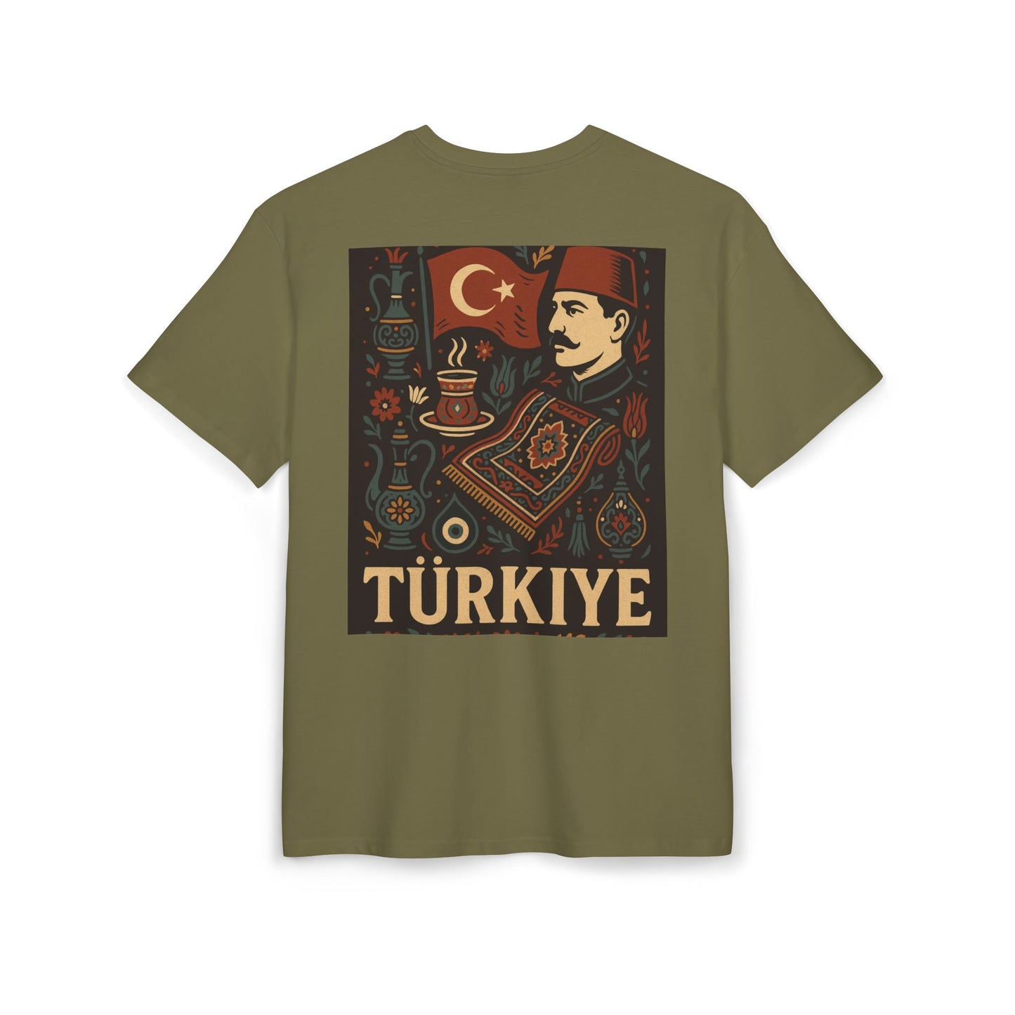 Türkiye Unisex Heavy Oversize T-Shirt