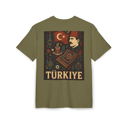 Türkiye Unisex Heavy Oversize T-Shirt