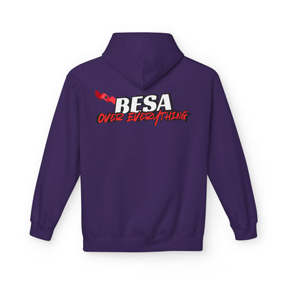 Besa Over Everything Unisex Midweight Fleece Hoodie