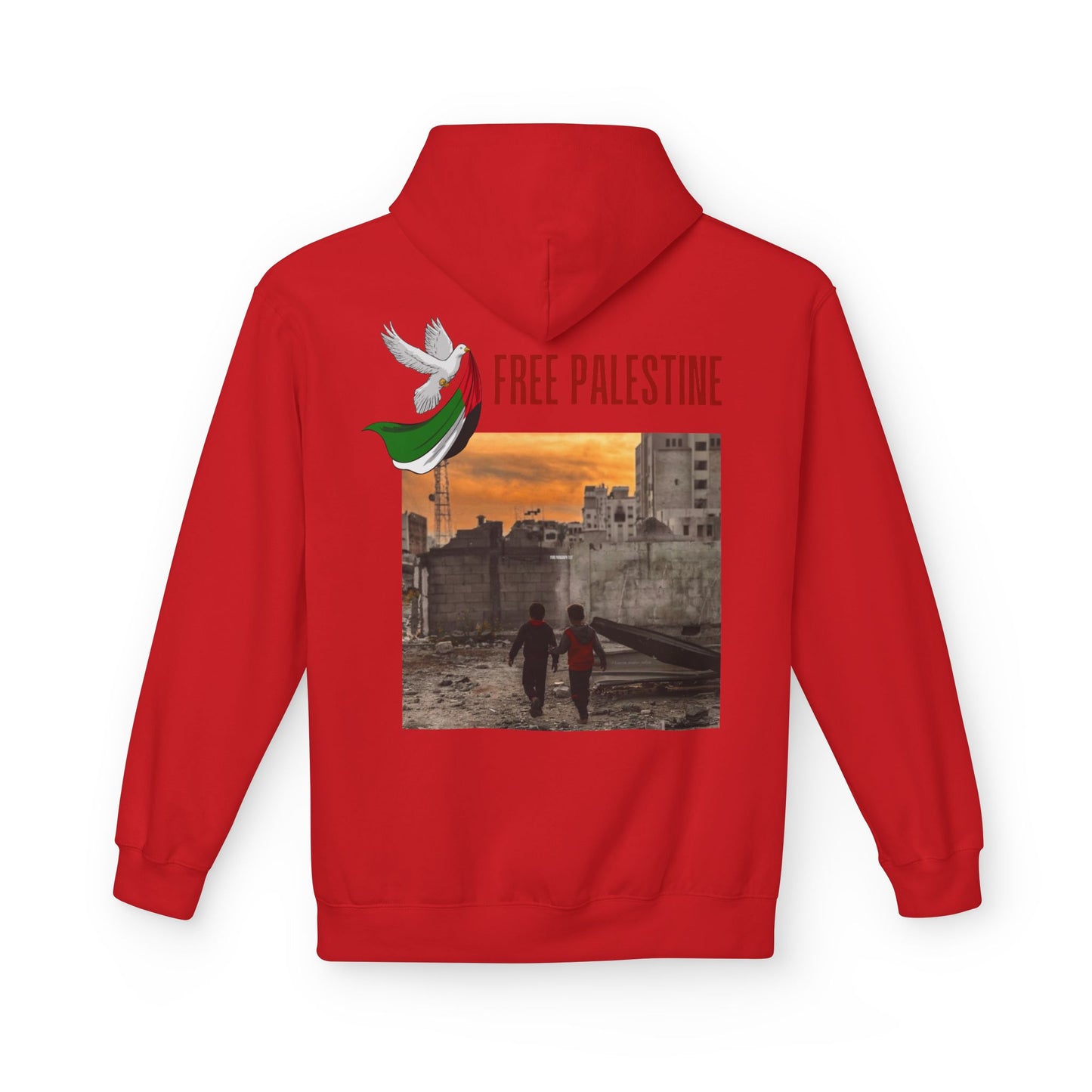 Free Palestine Unisex Midweight Fleece Hoodie