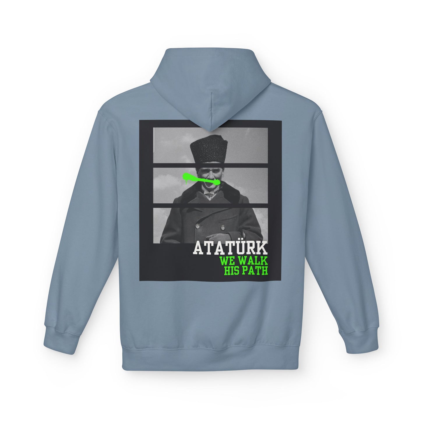 Atatürk Unisex Midweight Fleece Hoodie