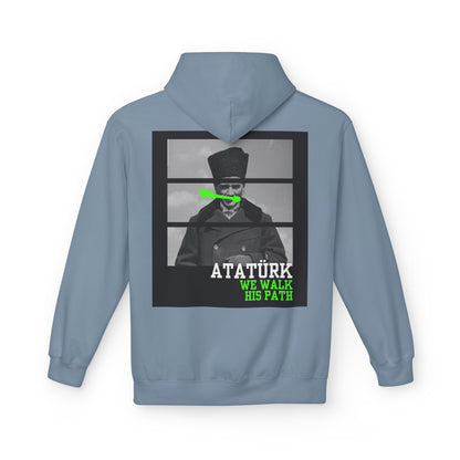 Atatürk Unisex Midweight Fleece Hoodie