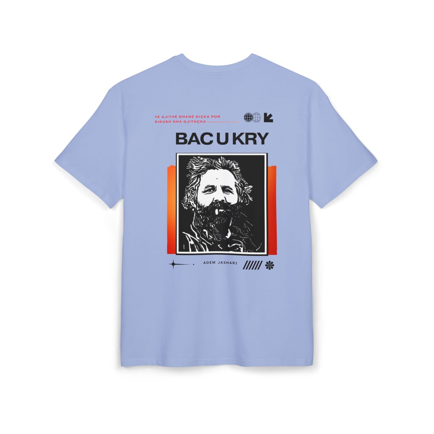 Adem Jashari Unisex Heavy Oversize T-Shirt