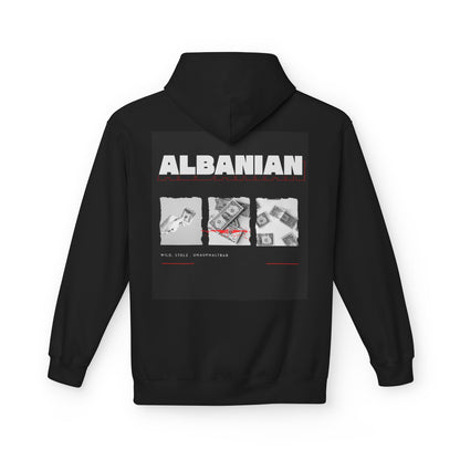 Albanian Money Unisex Midweight Fleece Hoodie