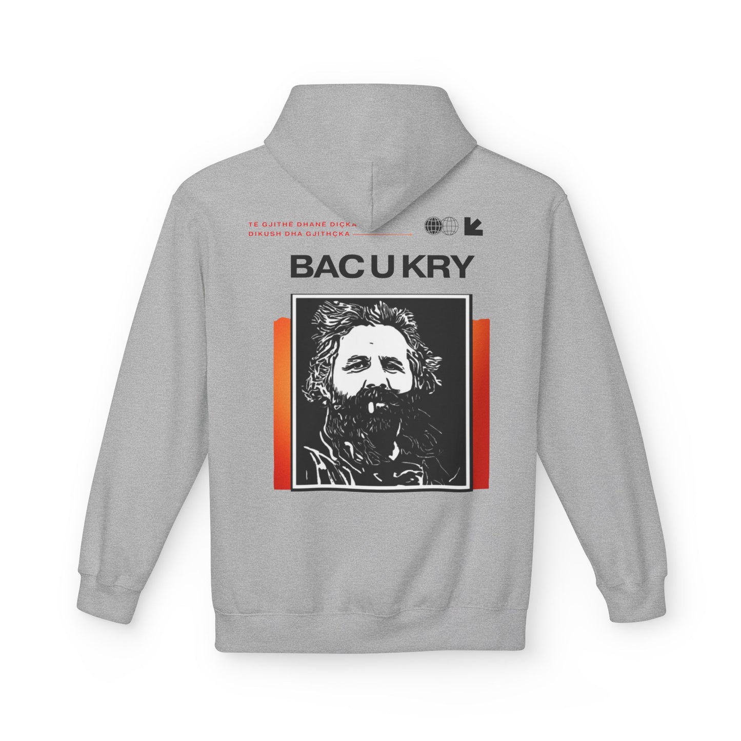 Adem Jashari Unisex Midweight Fleece Hoodie