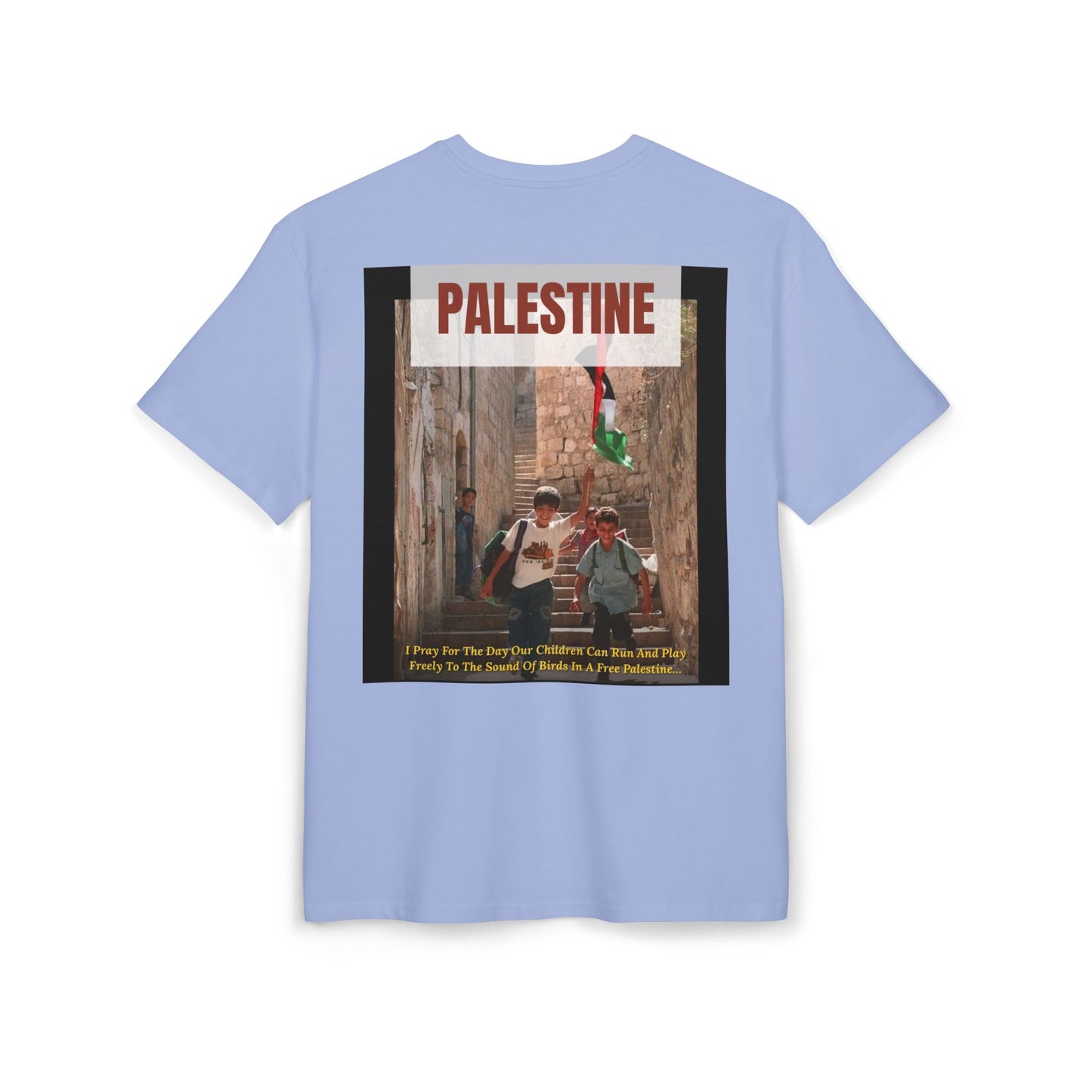 Palestine Unisex Heavy Oversize T-Shirt
