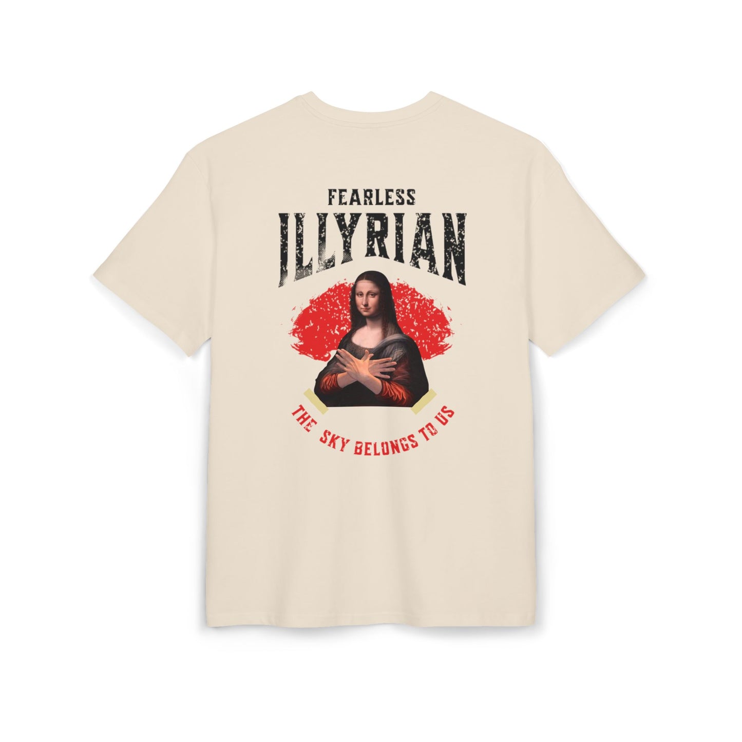 Illyrian Mona Lisa Unisex Oversize T-Shirt